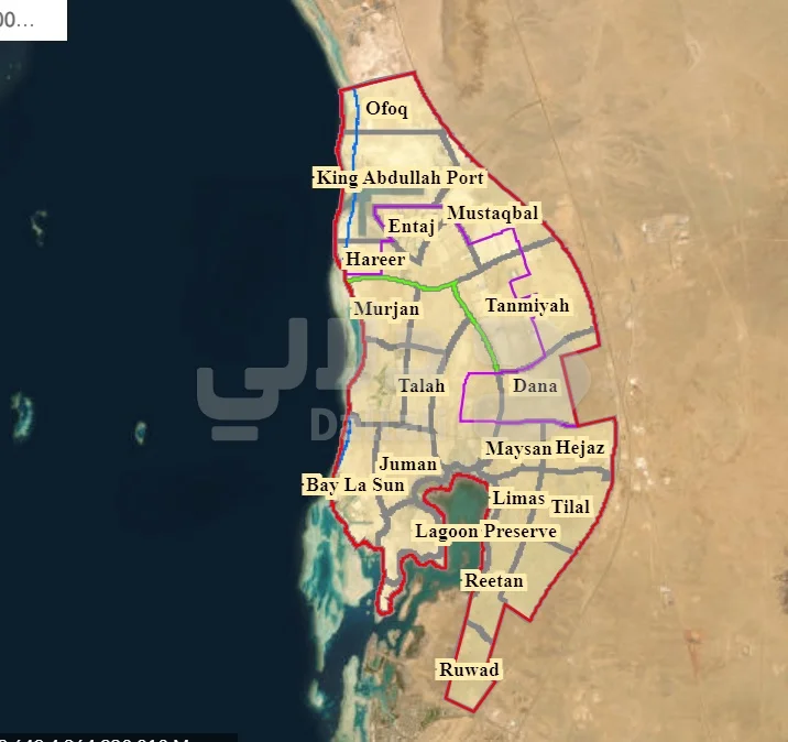 Residential Land For Sale in الملك عبدالله الاقتصادية, مدينة الملك عبد الله الاقتصادية